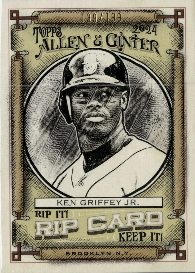 Topps Allen & Ginter Card Types - Topps Ripped