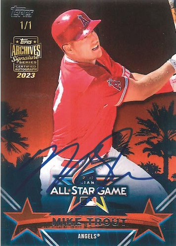 2022 Topps Archives Signature Series Retired Player Edition