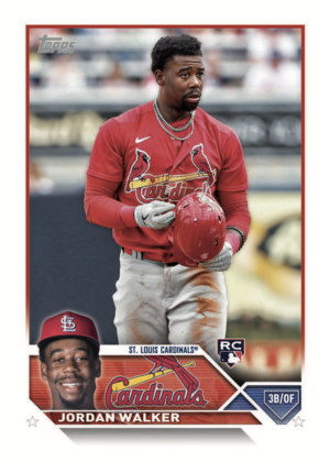 2023 Topps St Louis Cardinals Team Set - All team cards from series 1 & 2