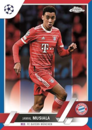 2022-23 Topps Chrome UEFA Club Competitions Checklist 