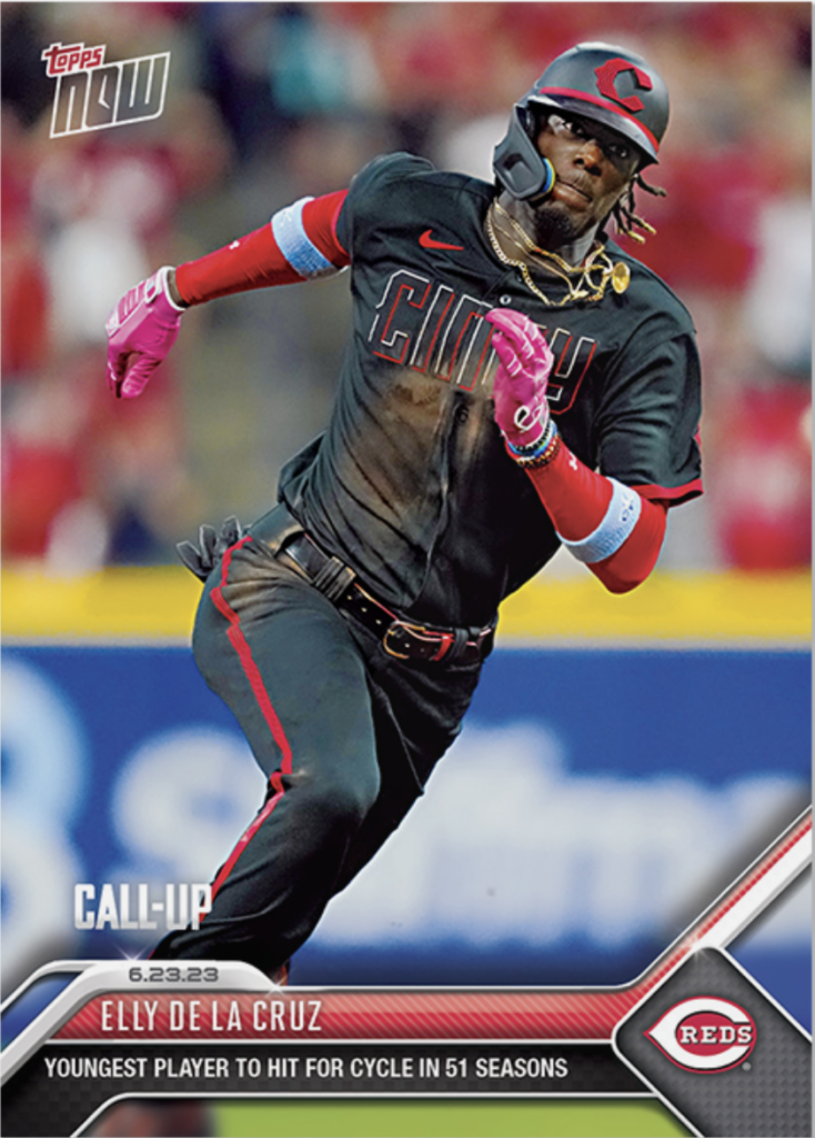 Elly De La Cruz Series 1 RC & More Topps Ripped