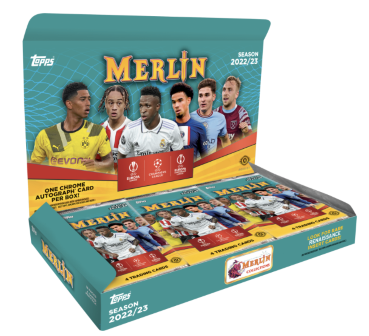 2023 Topps UEFA Merlin - Hobby Box