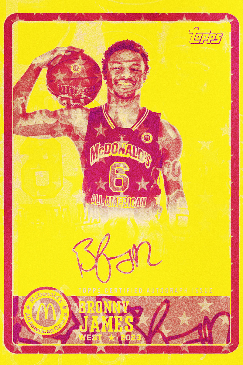 Brand History Topps Chrome McDonald’s All American Chrome Brand History