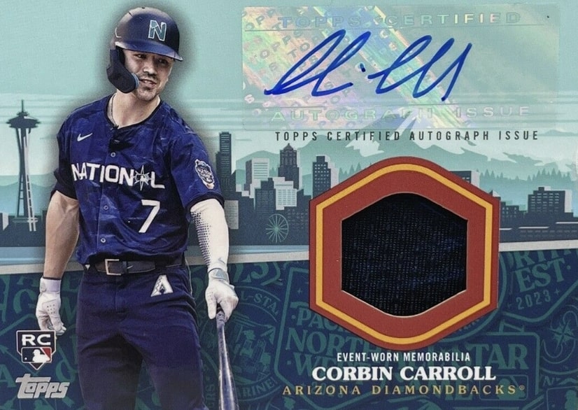 Corbin Carroll Rookie Cards 