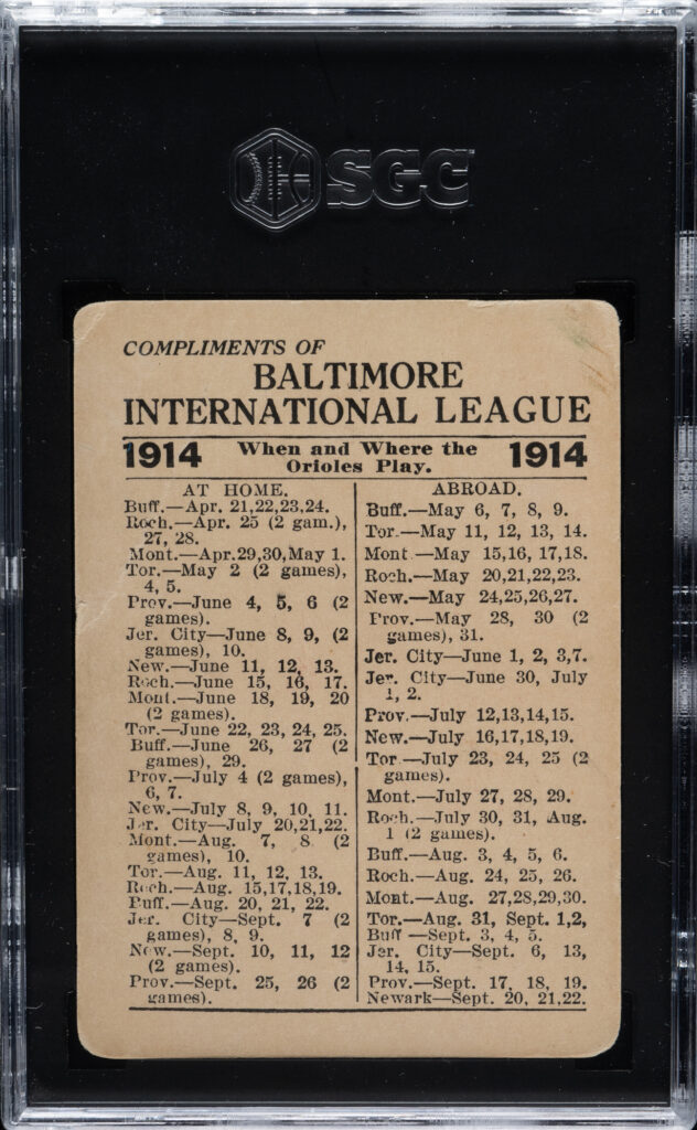 Babe Ruth Rookie Card