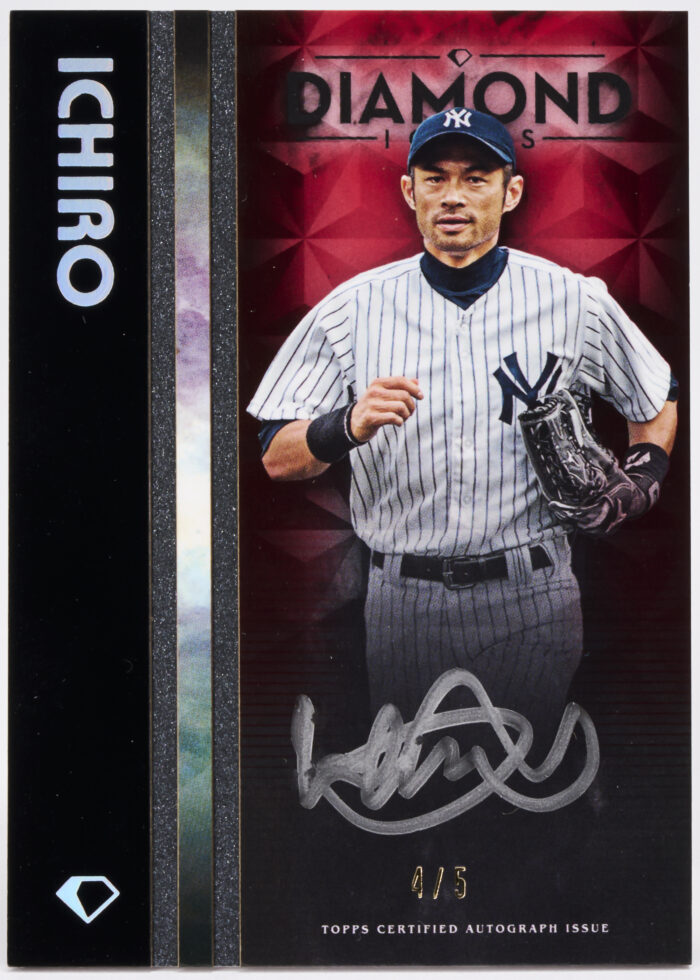 MLB☆イチロー 22 Topps Diamond Icons 15枚限定直筆サインカード ...