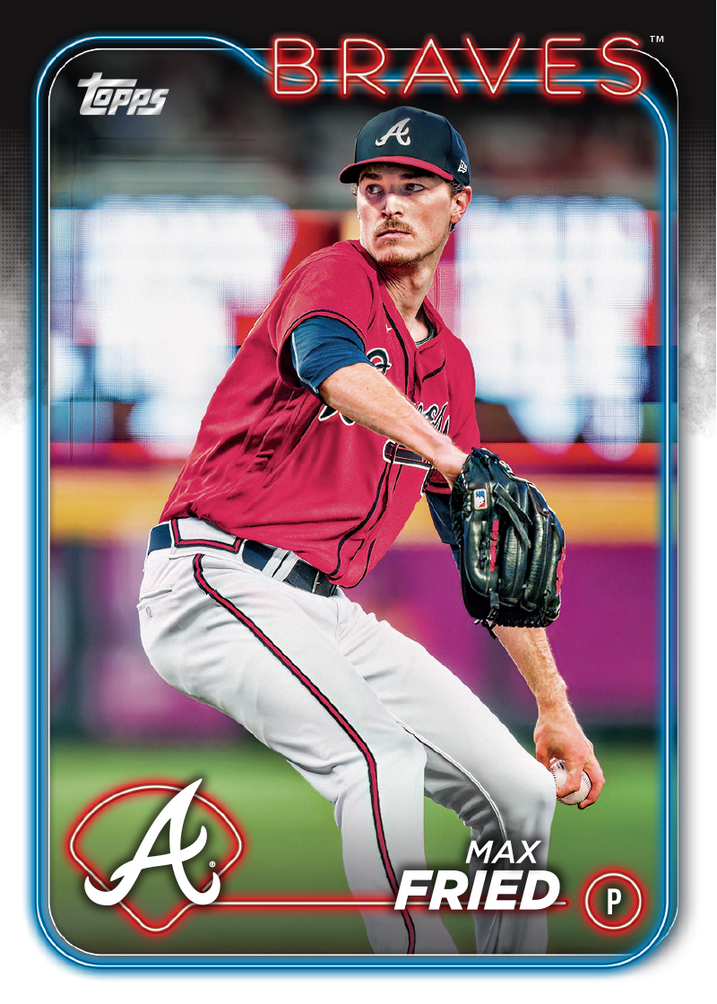 Max Fried 直筆サイン　Braves エースピッチャー　MLB AUTO SIGNED BASEBALL CARD AUTO ATLANTA BRAVES MAX FRIED BOWMAN