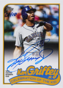 Best Ken Griffey Jr. Celebration Of The Kid Cards - Topps Ripped