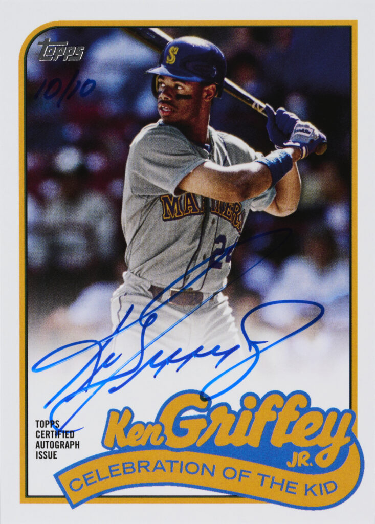 Best Ken Griffey Jr. Celebration Of The Kid Cards - Topps Ripped