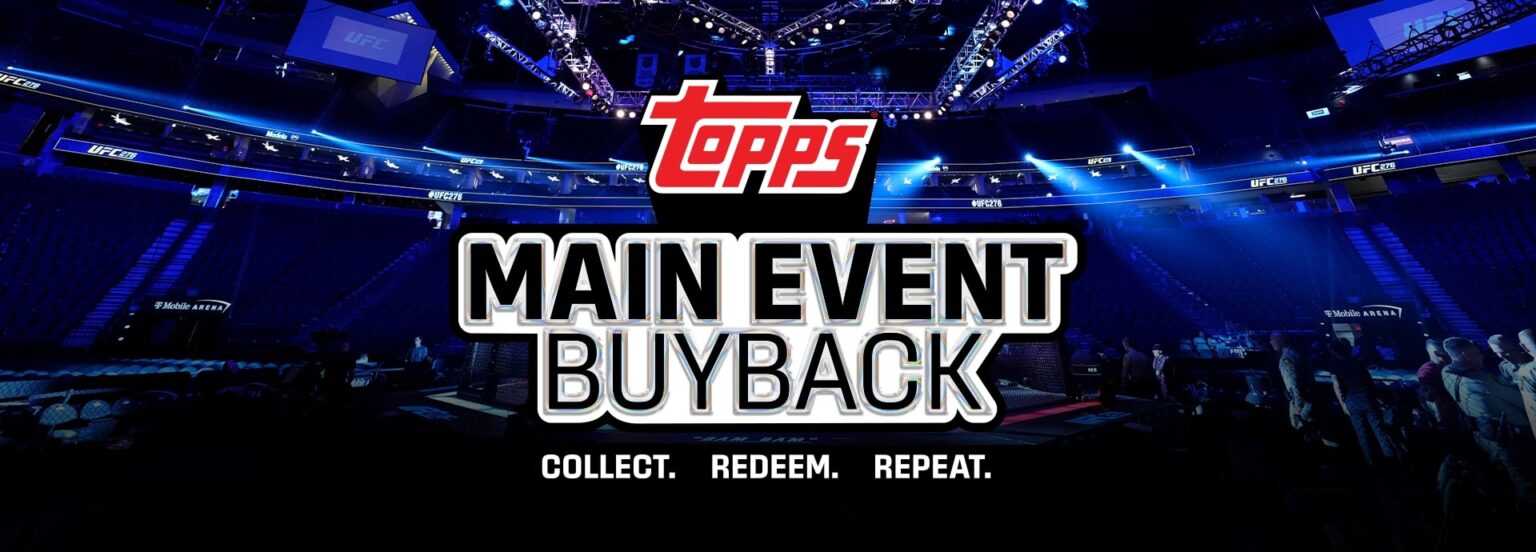 UFC Main Event Buyback Topps Ripped