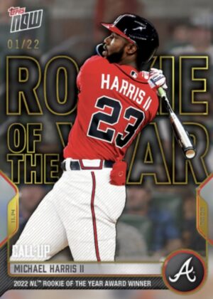  2023 Bowman #76 Michael Harris II RC Rookie Card Atlanta Braves  Official MLB Baseball Card in Raw (NM or Better) Condition : Sports &  Outdoors