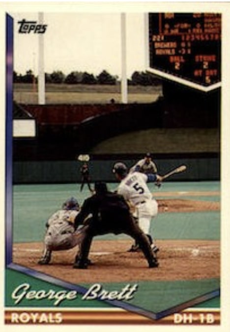 George Brett Cards 