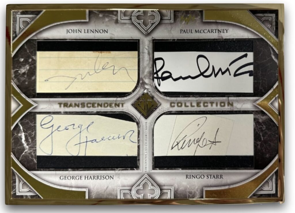Topps and the Beatles Trading Cards - Topps Ripped