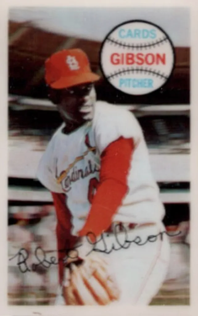 Bob Gibson Cards 
