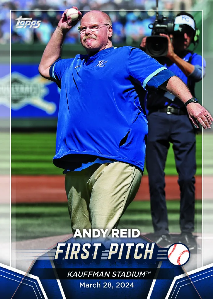 First Look 2024 Topps Baseball Update Series First Pitch