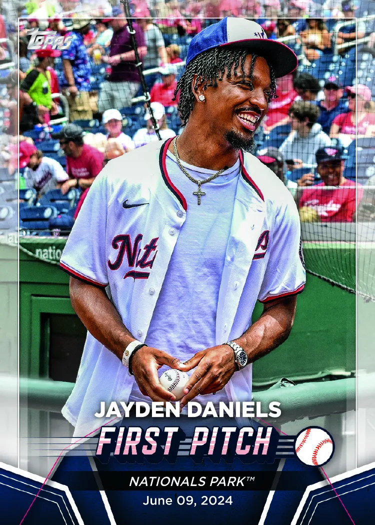 First Look 2024 Topps Baseball Update Series First Pitch