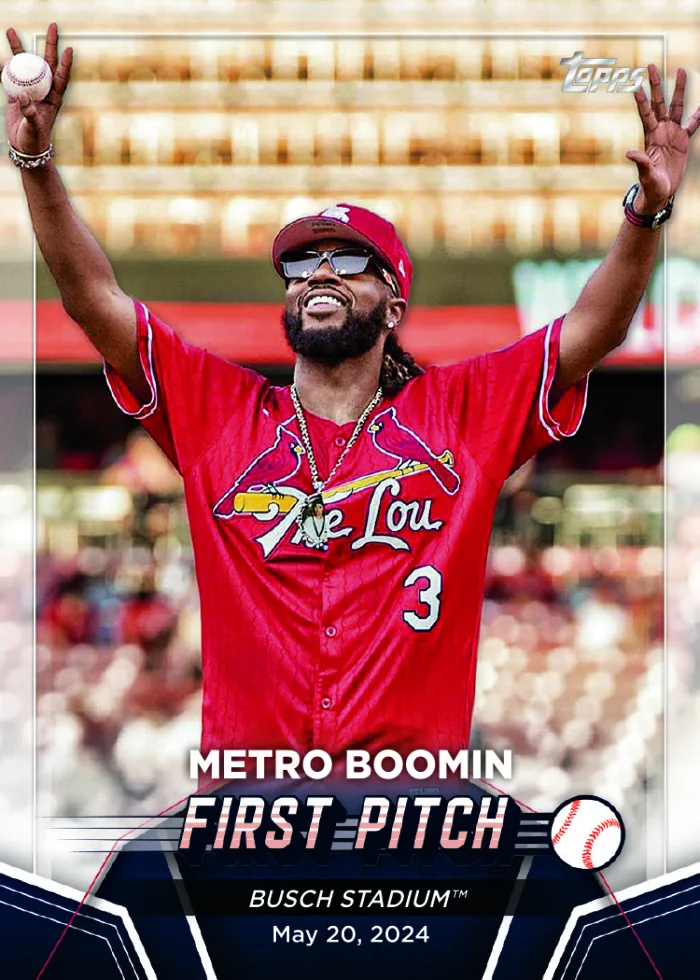 First Look 2024 Topps Baseball Update Series First Pitch