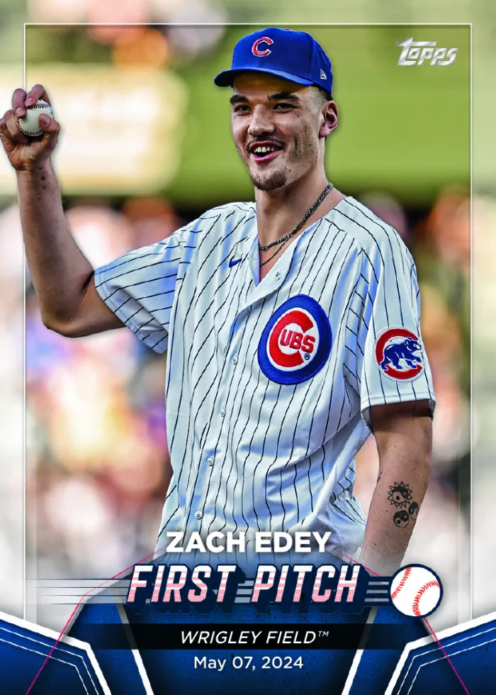 First Look 2024 Topps Baseball Update Series First Pitch