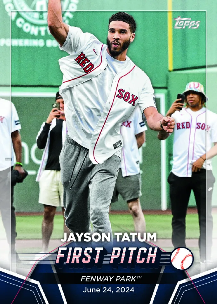 First Look 2024 Topps Baseball Update Series First Pitch