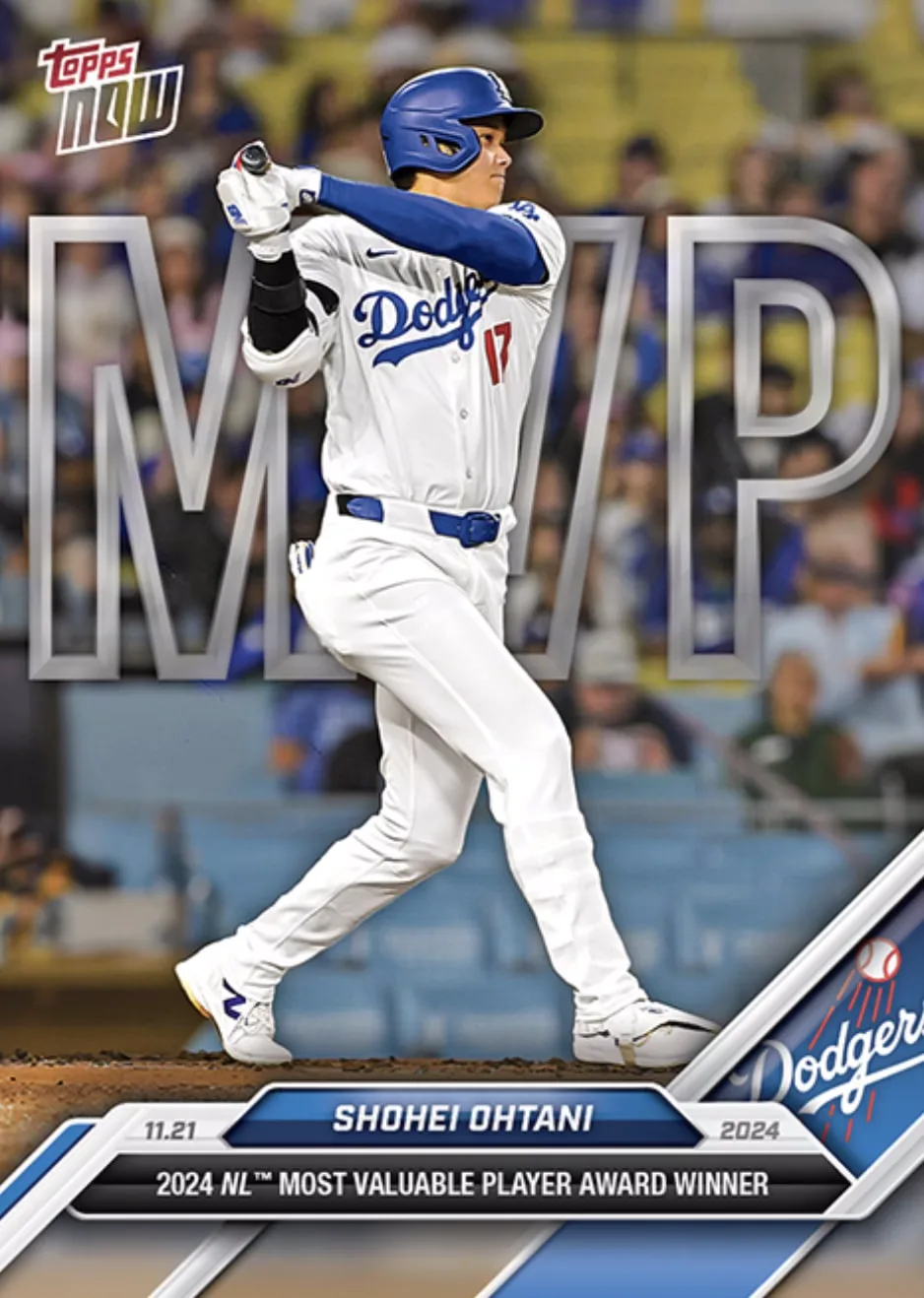 2024年NL MVP 大谷翔平のトップカード - Topps Ripped