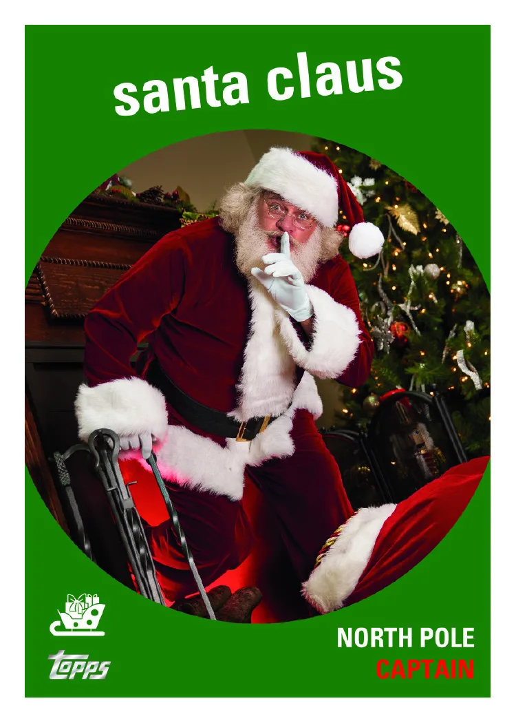 Topps Gives Santa A Hand With On Card Autos Topps RIPPED