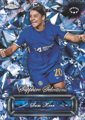 Coming Soon Topps Chrome Sapphire UEFA Women’s Champions League 202324