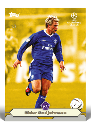 The Lost Rookie Card - Eidur Gudjohnsen