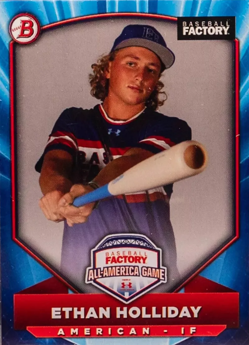 Ethan Holliday Top Prospect for 2025 MLB Draft Topps Ripped