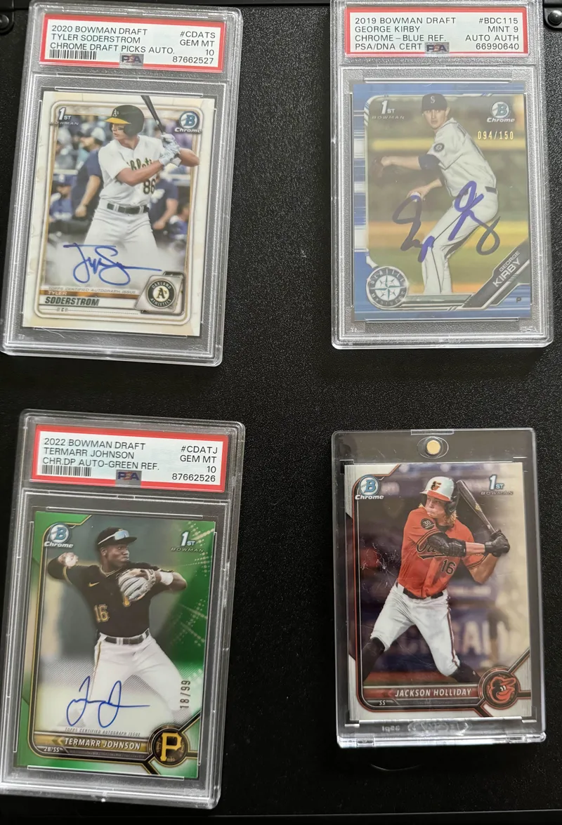 Bowman Draft Baseball Prospect Hunters Topps Ripped