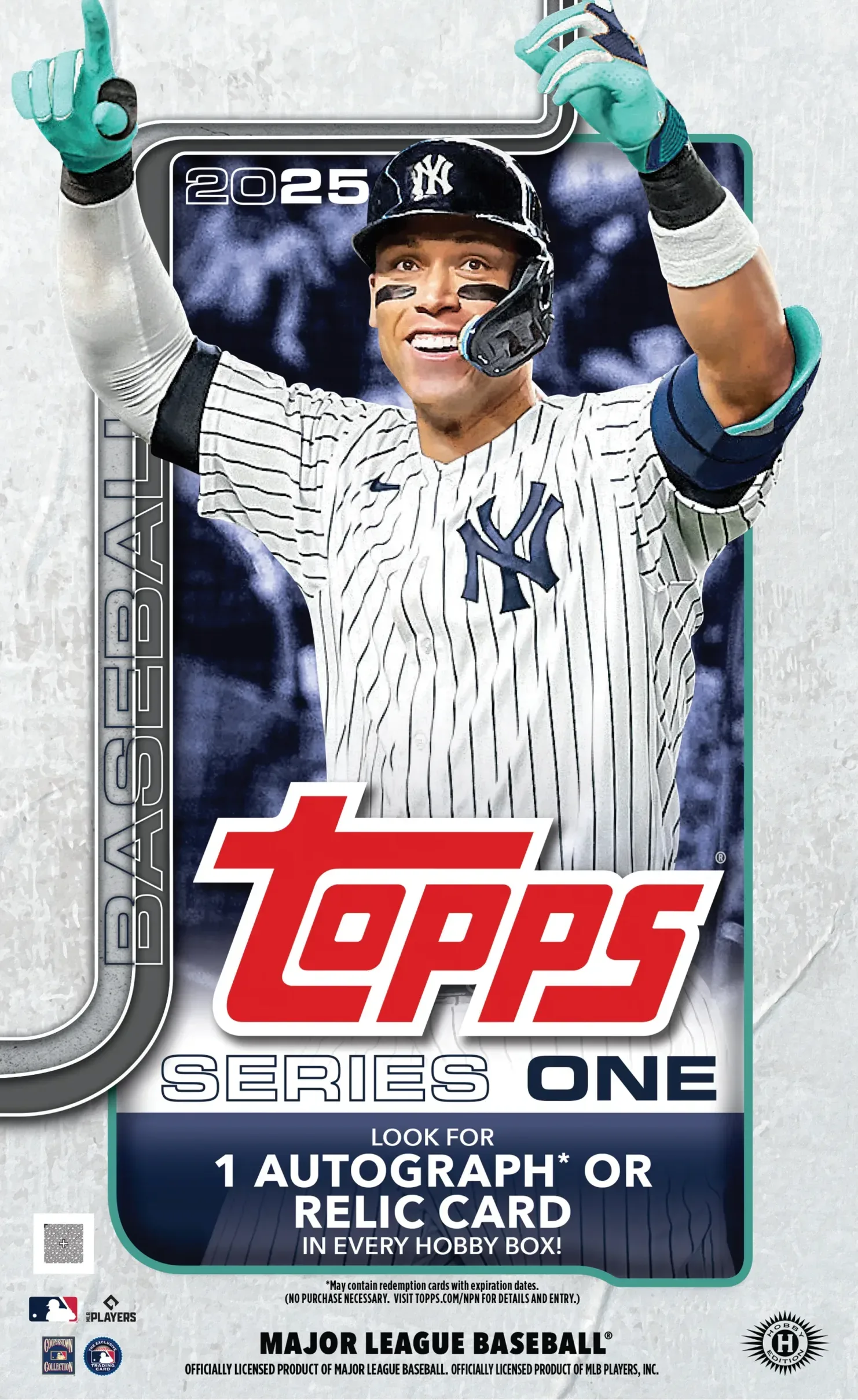 2025 Topps Baseball Baseball Series 1 Cover Star Aaron Judge