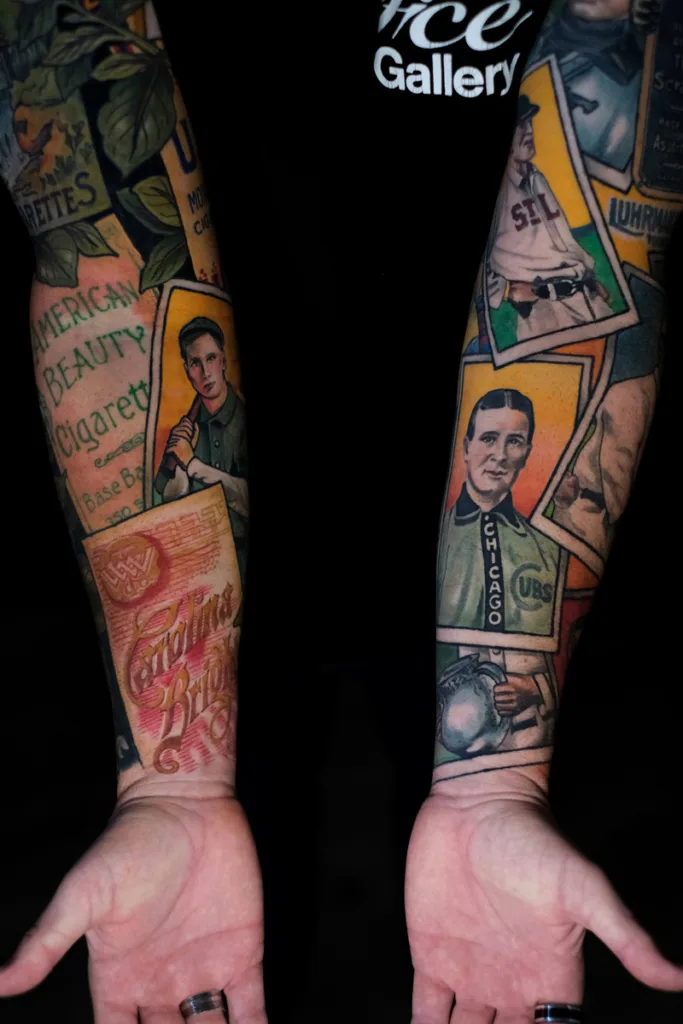 Collectors Memorialize Cards with Tattoos