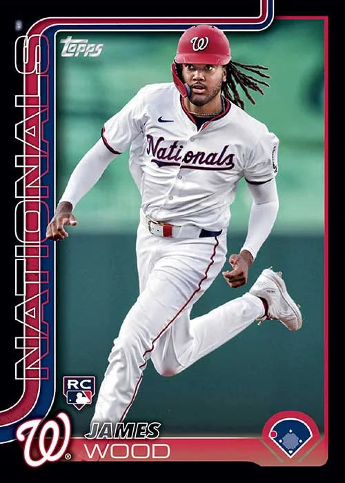 2025 Topps Series 2 Baseball Black James Wood