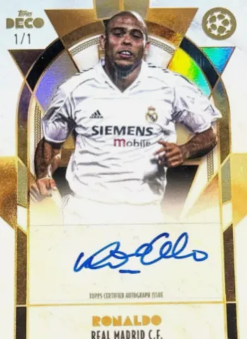 5 Best Ronaldo R9 Topps Cards to Collect