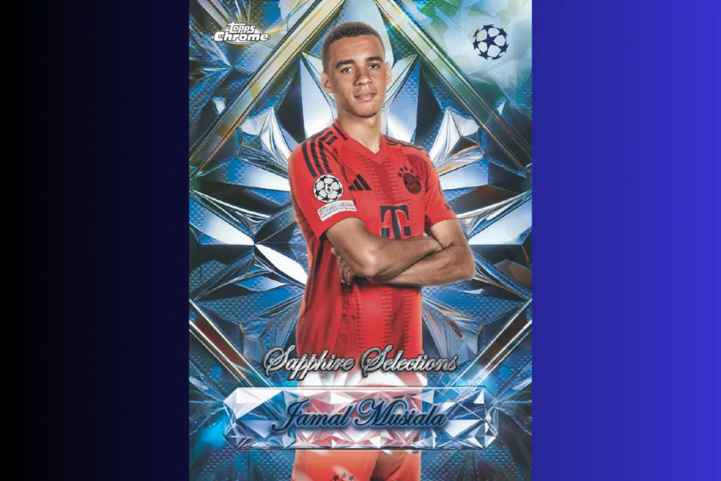 Jude Bellingham 2020 Topps Chrome Sapphire Edition