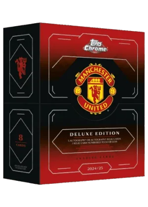 How to Collect 2024/25 Topps Chrome Deluxe Edition Manchester United