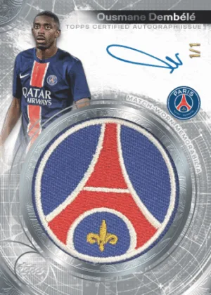 2024/25 Topps Exhibition Paris Saint-Germain Collectors Guide