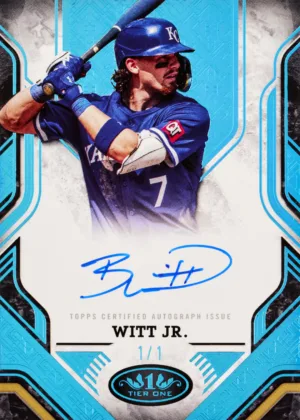 2025 Topps Tier One Baseball Hobby Box Guide