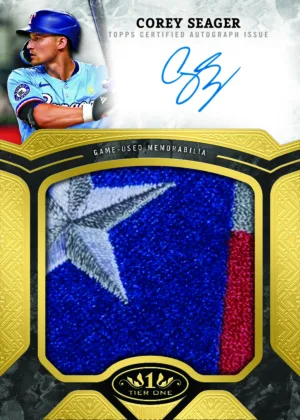 2025 Topps Tier One Baseball Checklist Spotlight