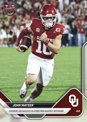 Vote on the 2025-26 Bowman U NOW® Football Top Players | Week 2