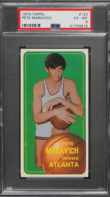 1970-71 Topps Pete Maravich Rookie Card
