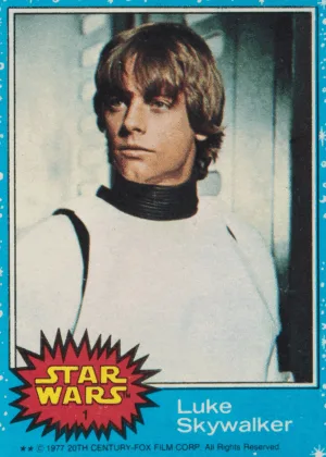 1977 Topps Star Wars Luke Skywalker Card Sells for $268,400