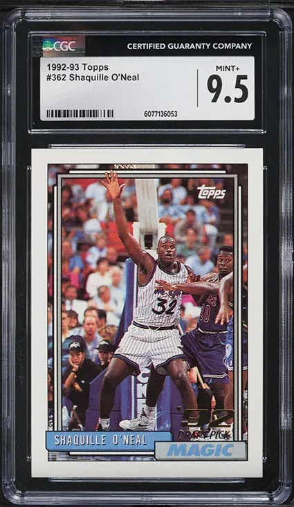 1992-93 Topps Shaquille O'Neal Rookie Card
