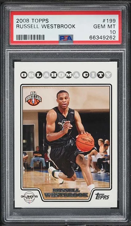 2008-09 Topps Basketball Russell Westbrook Rookie Card
