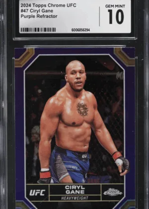 The Best Ciryl Gane Topps Cards to Collect | UFC 321