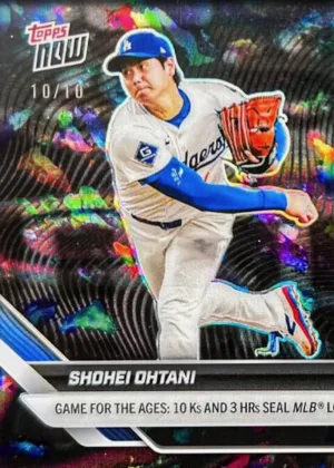 Topps  NOW® Drops Opal Chrome Featuring Shohei Ohtani