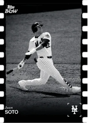 2025 Topps Black and White Baseball Behind the Design