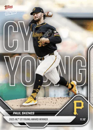Collect the 2025 MLB Cy Young Award Winners