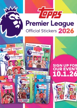 Join Us for the Topps Premier League Stickers Launch Event in London