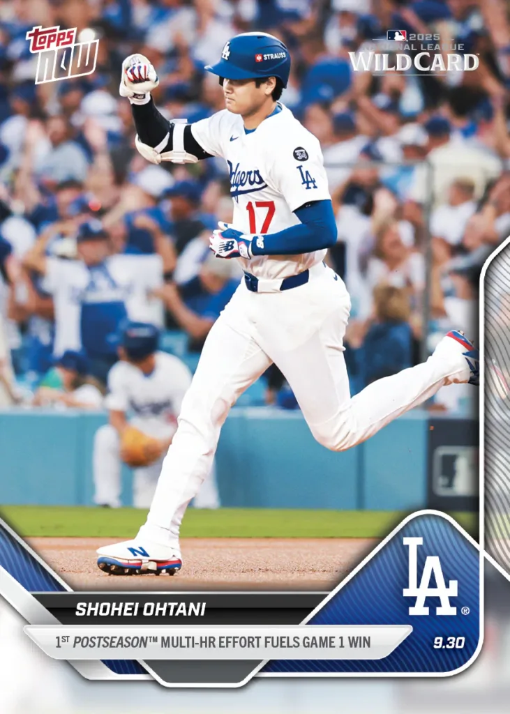 MLB Topps NOW®で大谷翔平の伝説的なシーズンを振り返る(ポスト