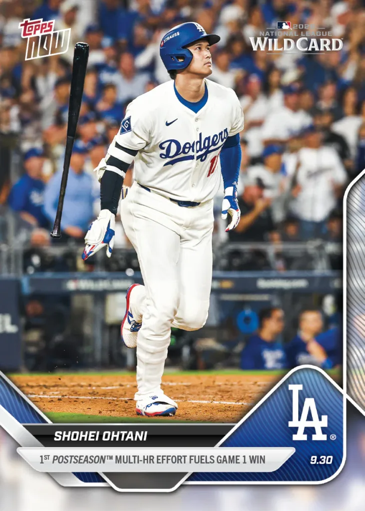MLB Topps NOW®で大谷翔平の伝説的なシーズンを振り返る(ポスト